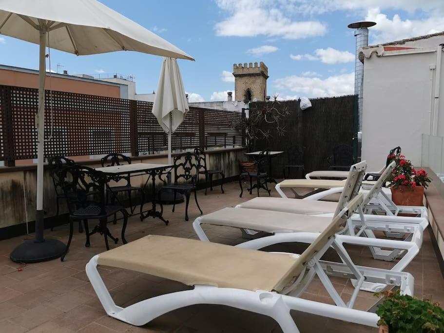 Apartamento Con Encanto En Patio Sevillano Esterno foto