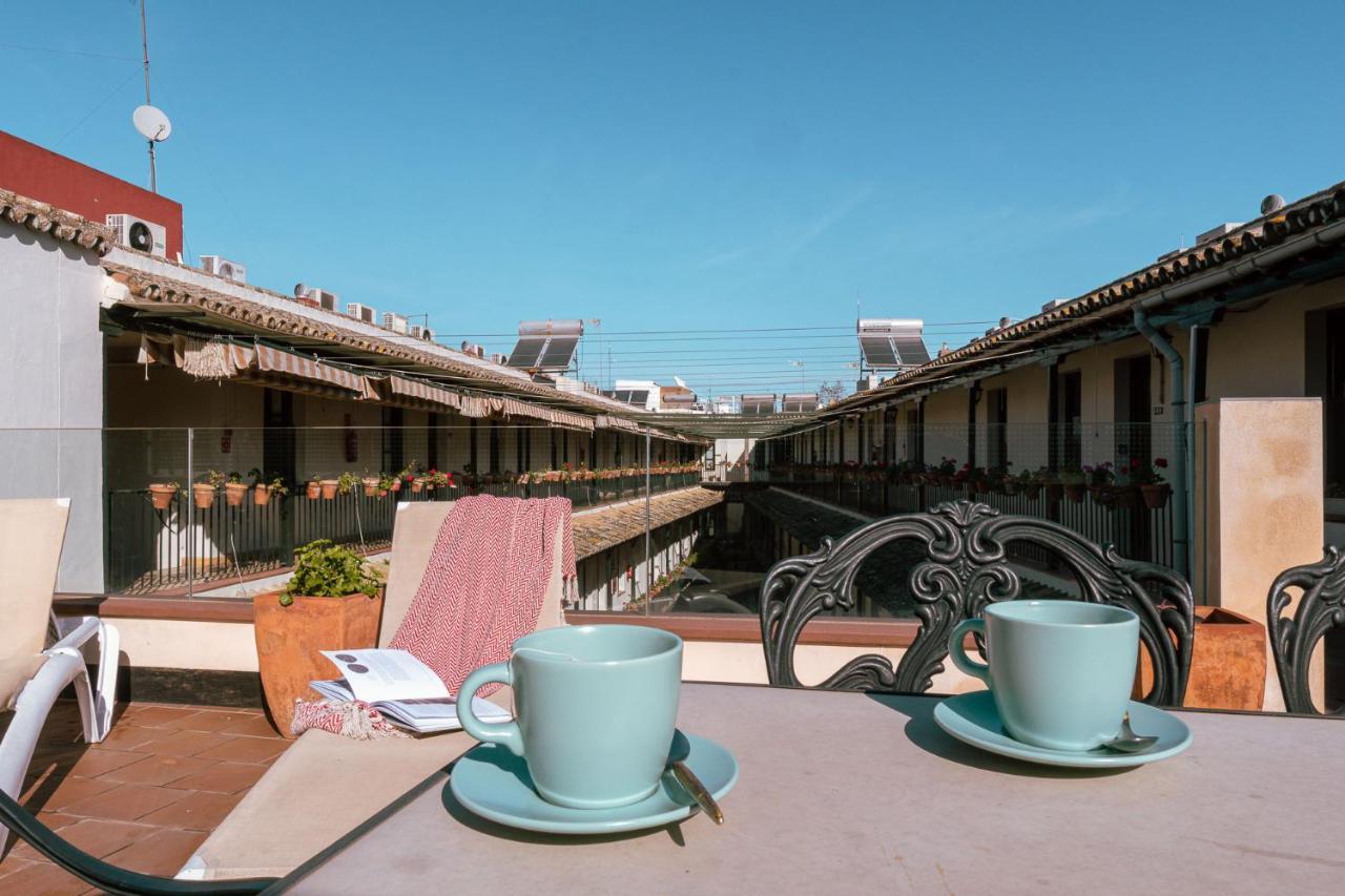 Apartamento Con Encanto En Patio Sevillano Esterno foto